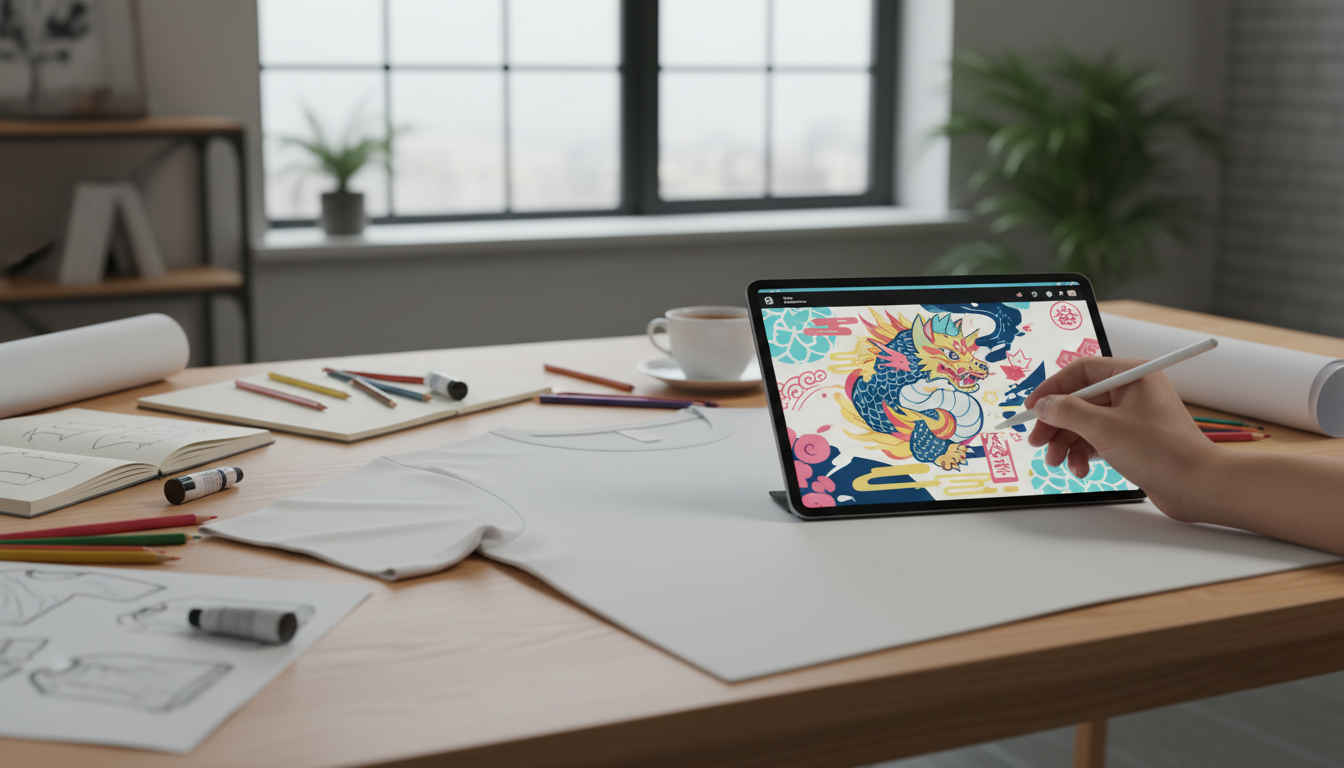 オリジナルTシャツをイラストレーターで作成するメリットと最適な方法