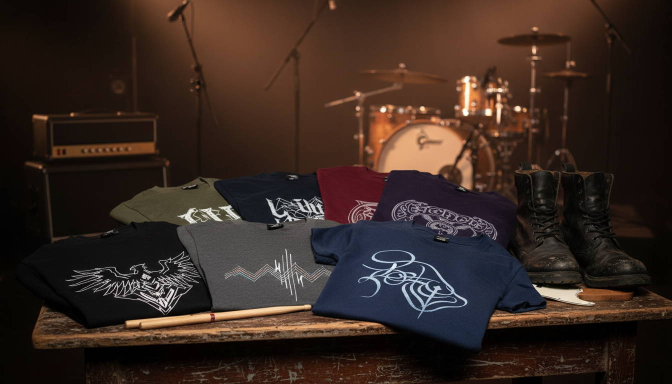 バンド活動におけるオリジナルTシャツの重要性