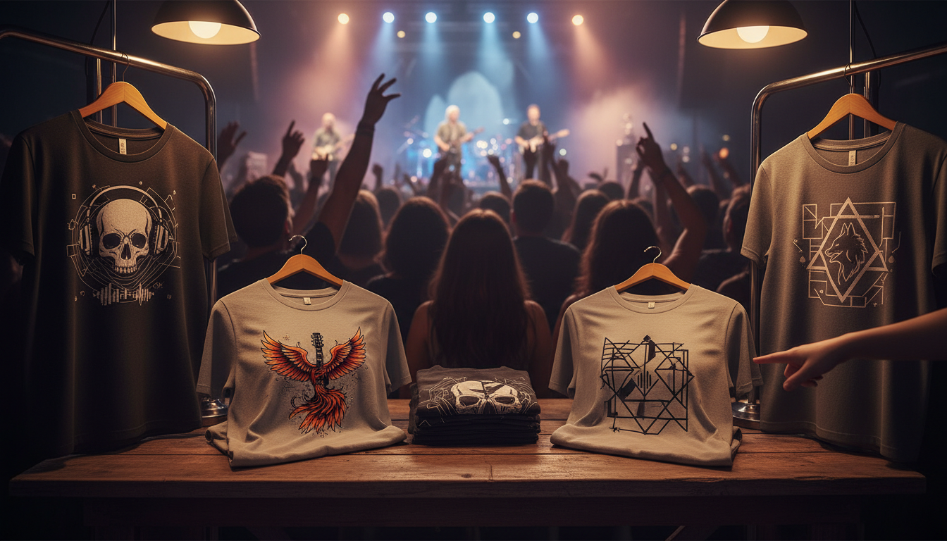 ライブ物販でオリジナルTシャツが選ばれる理由