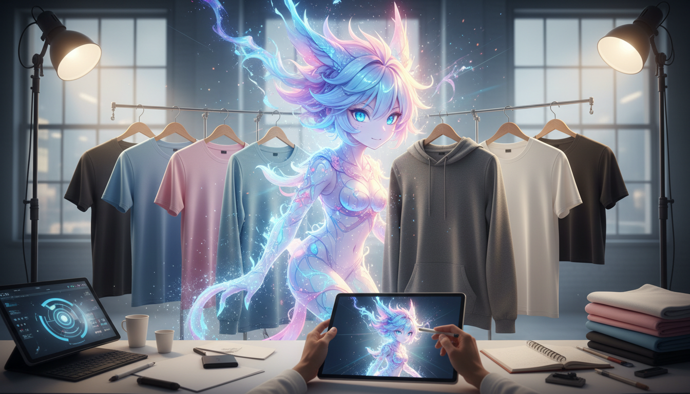 VTuberオリジナルTシャツの多様な可能性