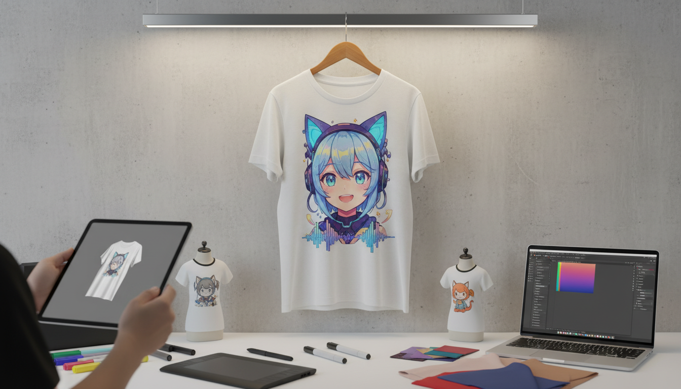 VTuberオリジナルTシャツが人気を集める理由