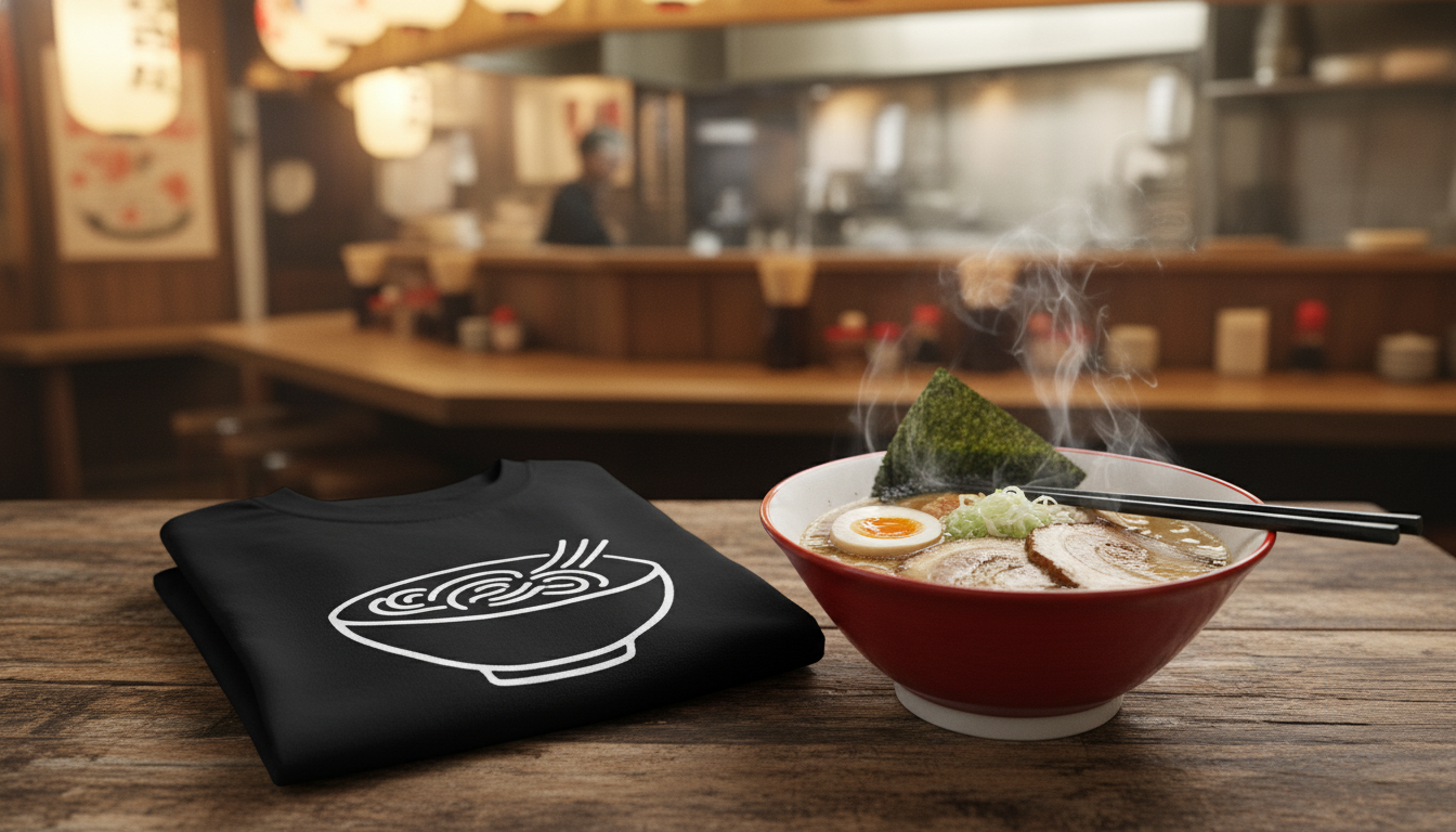 オリジナルTシャツがラーメン店にもたらす価値