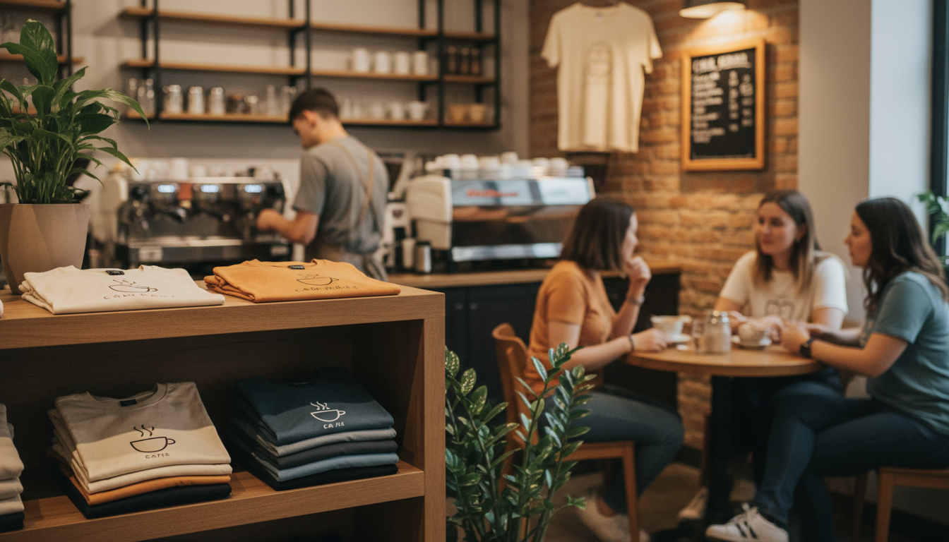 オリジナルTシャツはカフェ経営に多大なメリットをもたらします