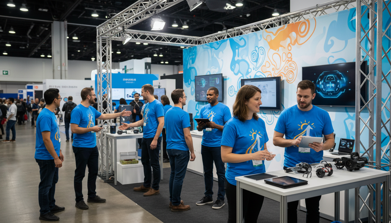 イベントブースにおけるオリジナルTシャツは多角的な効果をもたらします