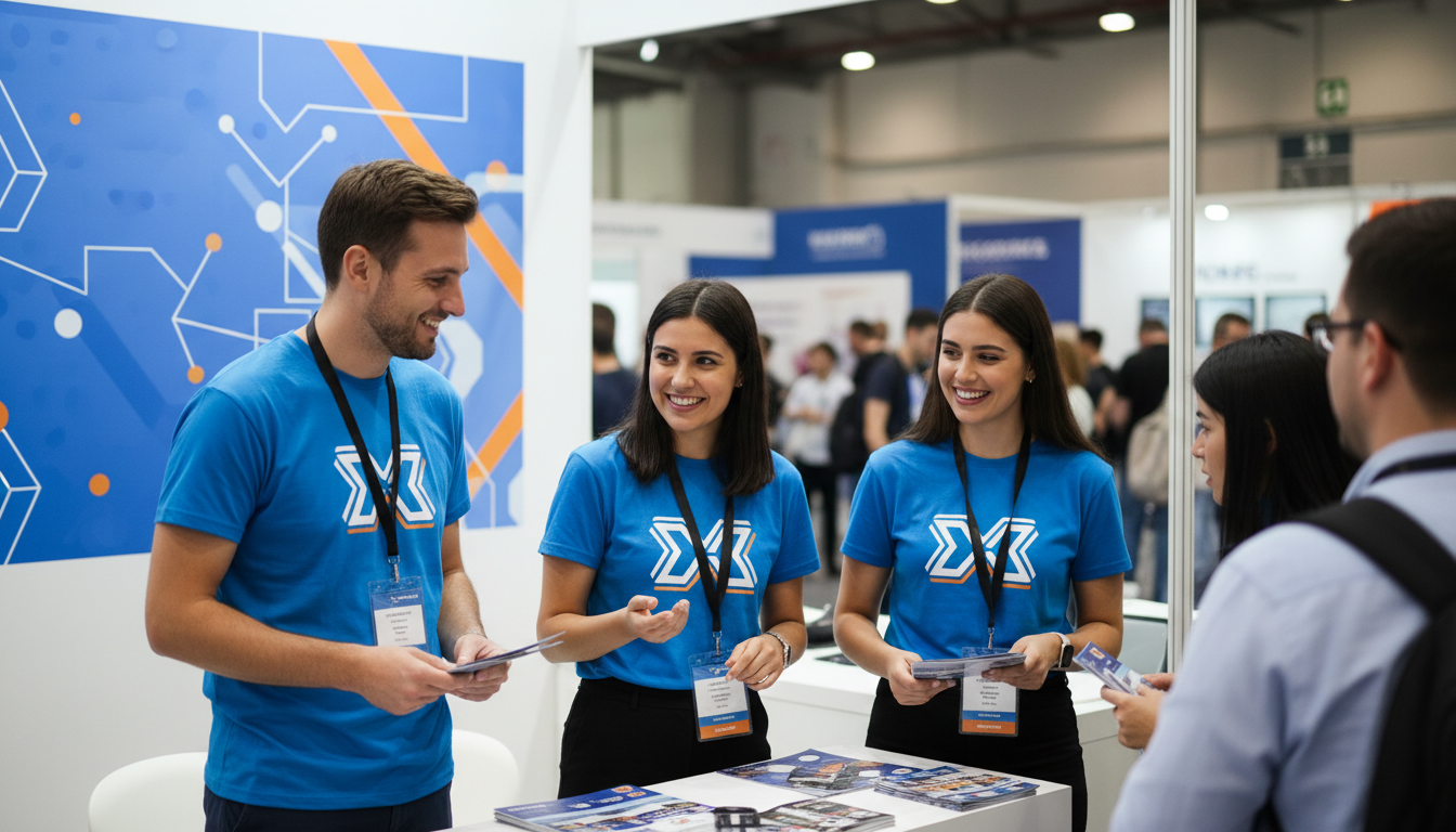 オリジナルTシャツがイベント出展企業のブースで効果を発揮する理由