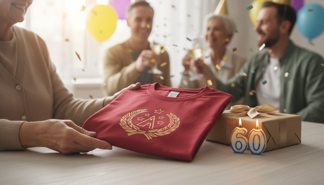 還暦祝いにオリジナルTシャツを贈ることは、心に残る特別な選択肢です