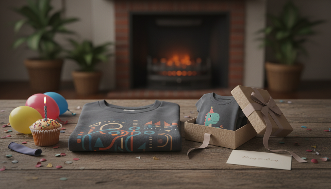 誕生日のオリジナルTシャツは最適な選択肢です