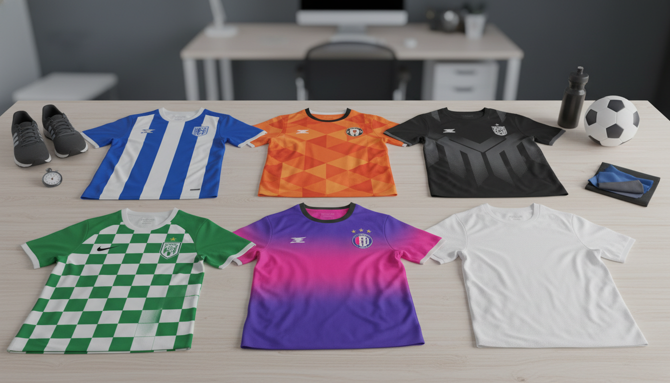 サッカーTシャツ選びは用途と機能性を考慮することが重要です