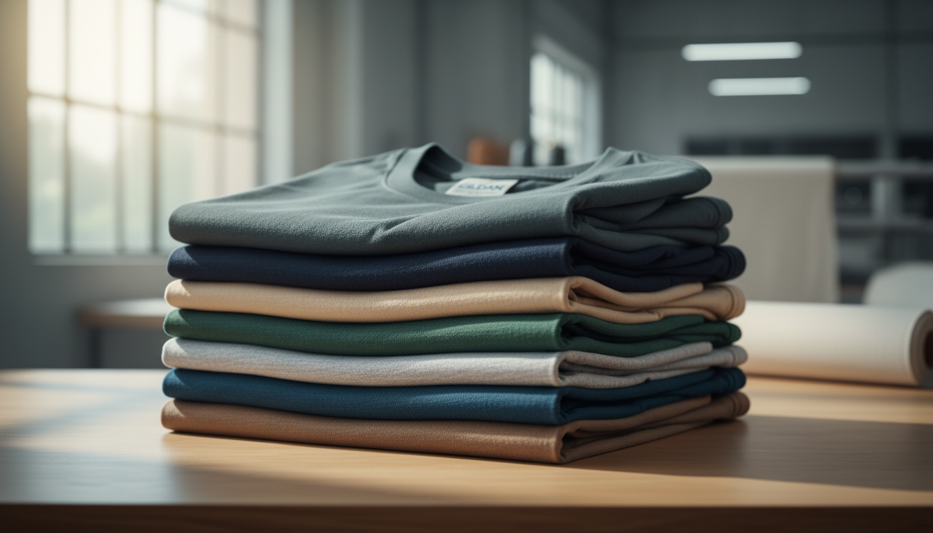 GILDANは世界最大級のベーシックアパレルメーカーであり、高い信頼性を持つ企業です