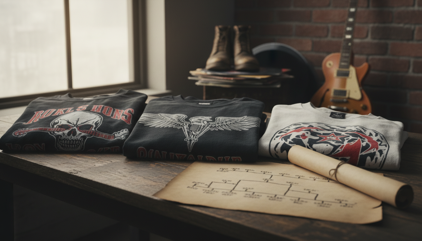 ロック Tシャツは音楽文化とファッションを繋ぐ象徴です