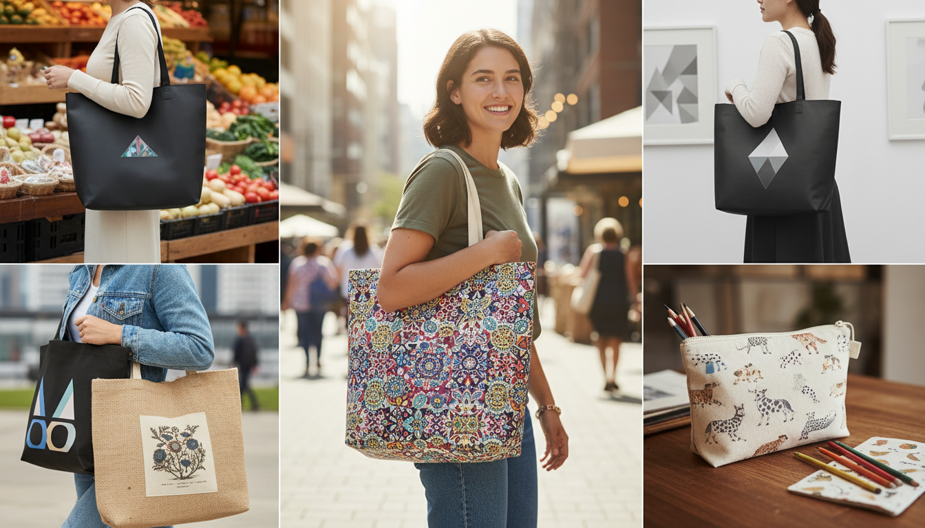 オリジナルプリントバッグの使い方は多岐にわたり、個性を表現する無限の可能性を秘めています