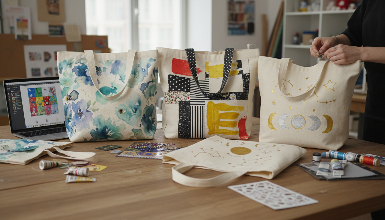 オリジナルプリントバッグのアレンジは多様な選択肢で個性を表現する手段です