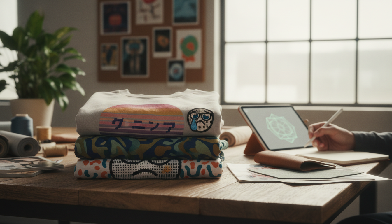 Tシャツデザインの最新動向：エモ×レトロとサステナビリティが鍵