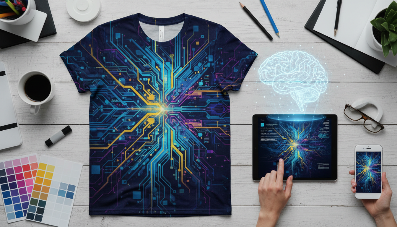 Tシャツデザイン AIがデザインの未来を拓きます