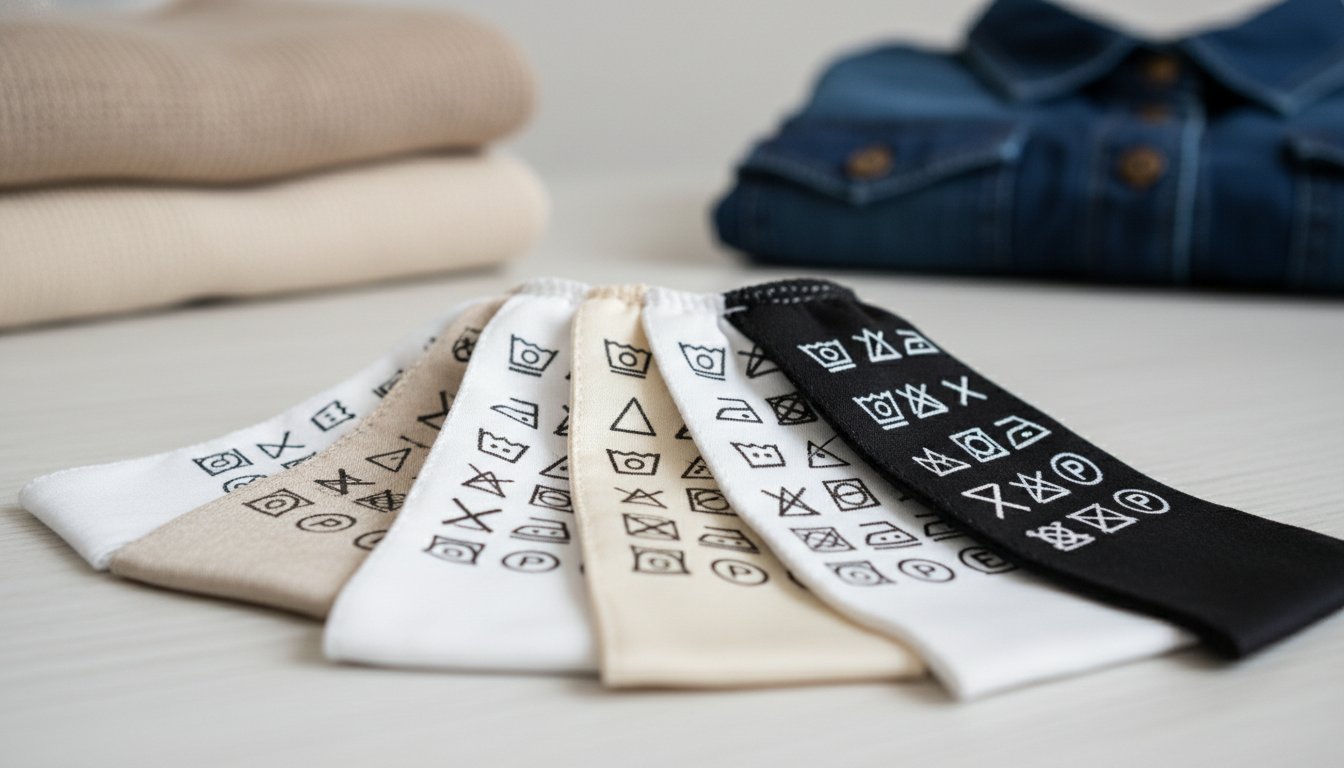 洋服のタグは衣類を守る重要な情報源です