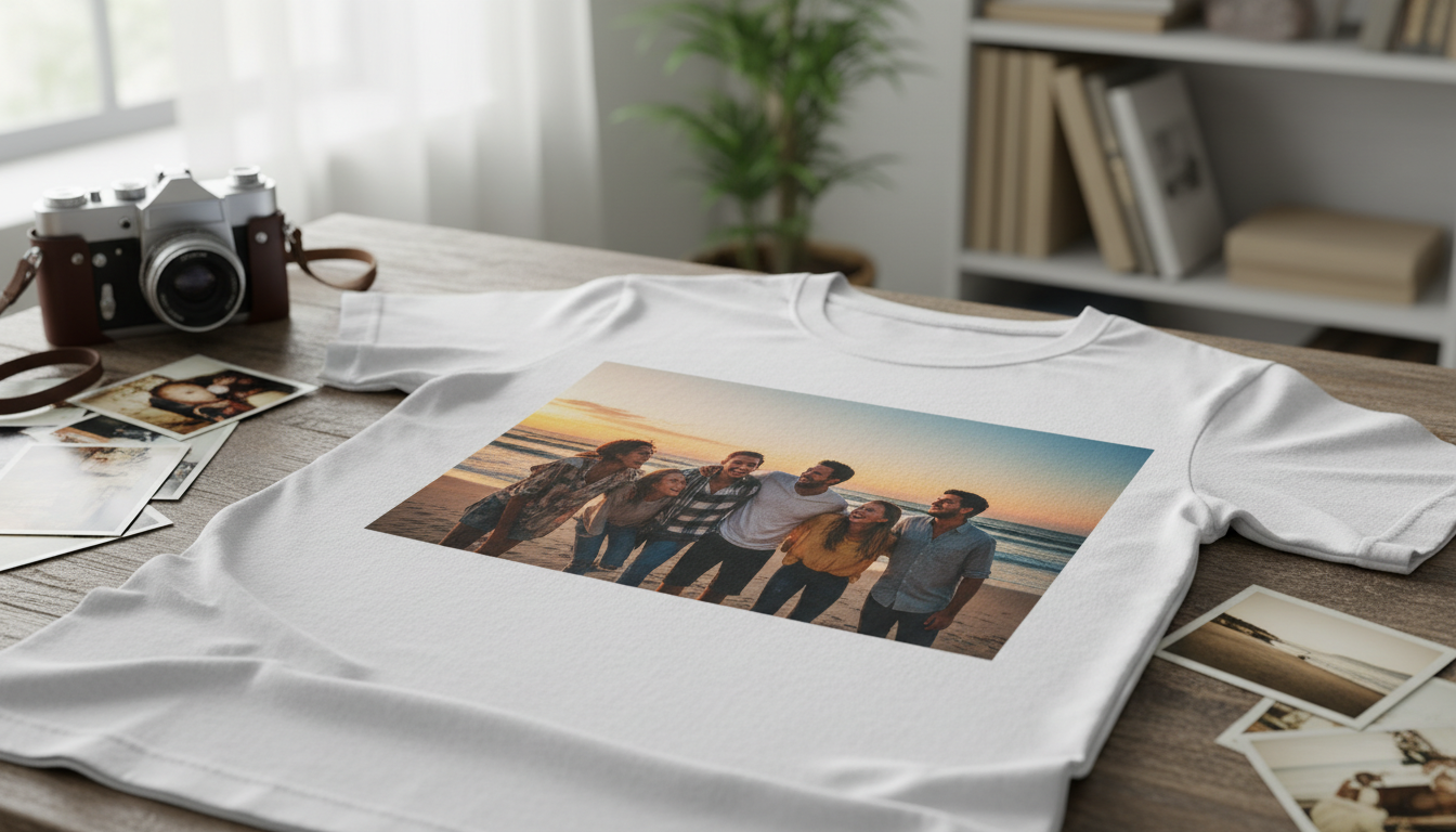 写真プリントTシャツは高品質な印刷で思い出を形にする最適な手段です