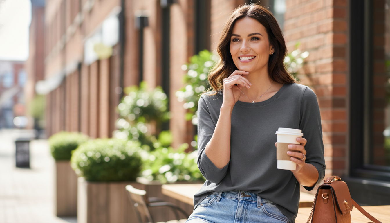 tシャツ レディース 七分袖は現代女性の頼れる味方