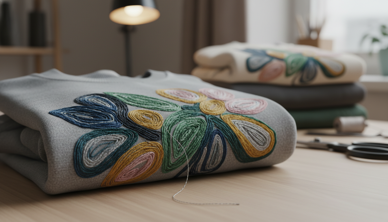 なぜ刺繍スウェットが選ばれるのか？その多角的な魅力